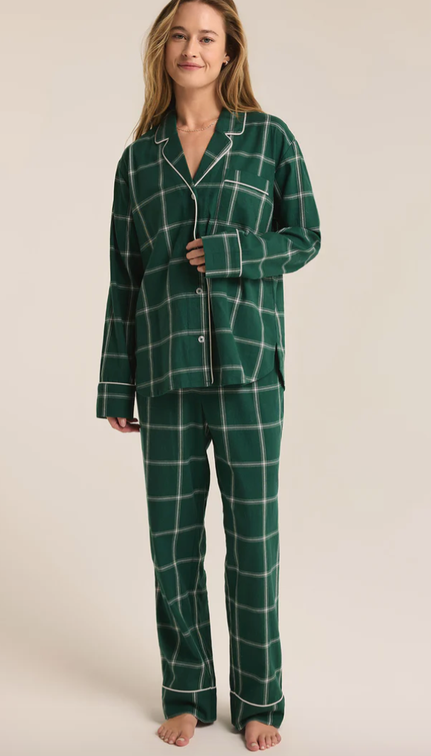 Dreamer Plaid Flannel Pajamas