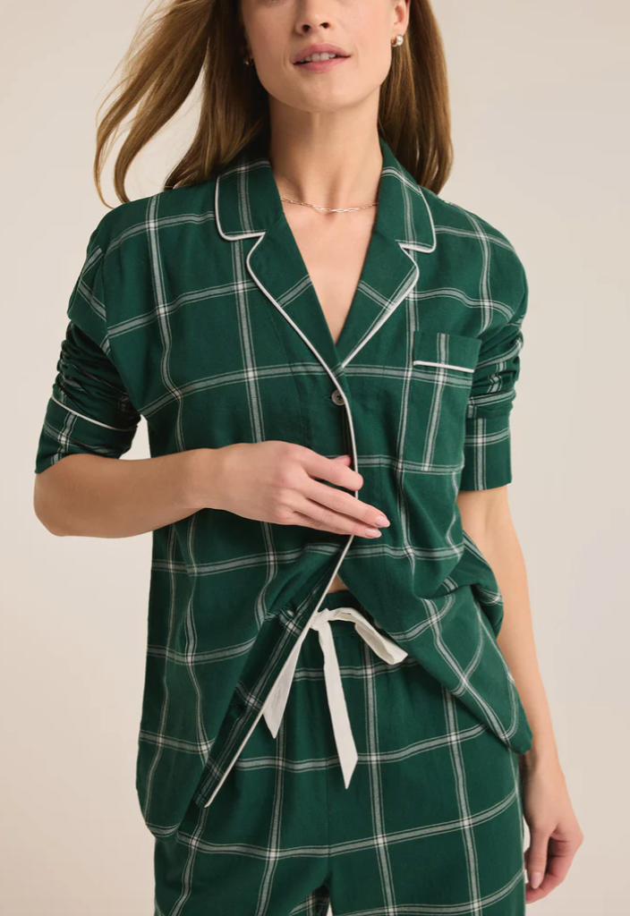 Dreamer Plaid Flannel Pajamas